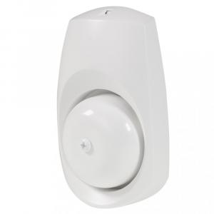 Звонок "ТОН" проводной электро-механический 220 В, белая чаша + белый корпус, 85 дБ Zamel