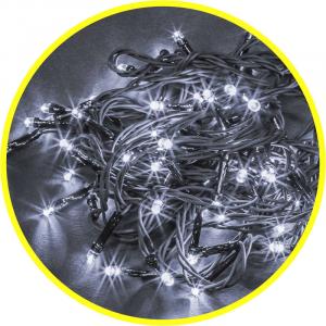Гирлянда Нить 11,5м 100LED 230V IP20 белый NGF-S01-100CW-10-11.5m-230-C8-G-IP20 Navigator