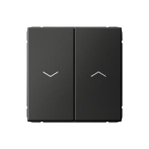 Выключатель 2-кл 10А С/У для жалюзи Базальт ArtGallery