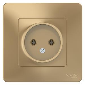 Розетка 1-м 16А С/У Титан Blanca