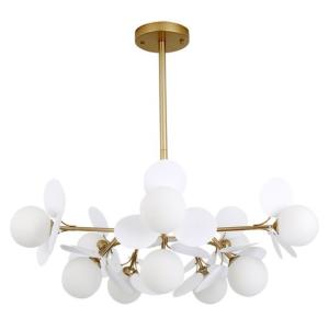 Люстра на штанге Peacock A1369SP-10SG Arte Lamp