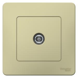 Розетка TV антенна С/У Бежевый Blanca