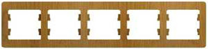 Рамка 5-я горизонтальная Дуб Glossa