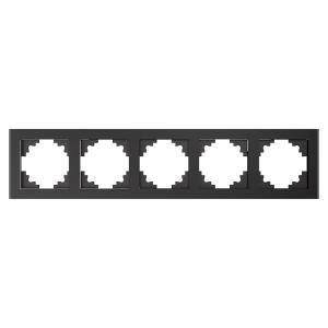 Рамка 5-я стекло Графит Катрин