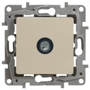 Розетка TV Звезда Слоновая кость Etika Legrand