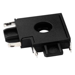 Коннектор черный L-обр. MTR16 CL-BL