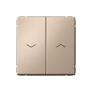 Выключатель 2-кл 10А С/У для жалюзи Песочный ArtGallery