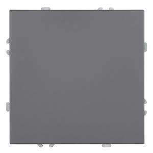 Переключатель 1-кл 10А С/У Платиново-серый Эмили