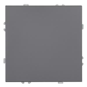 Переключатель 1-кл 10А С/У перекрестный Платиново-серый Эмили