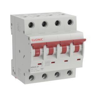 Автомат 4P 1A MD63S DKC YON max хар-ка C 4,5кА