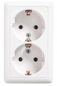 Хит Розетка 2м RS16-236-B СУ З/К без З/П 16А