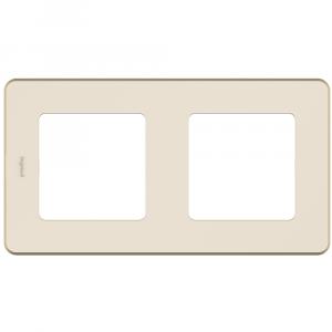 Рамка 2 поста Слоновая кость Legrand INSPIRIA