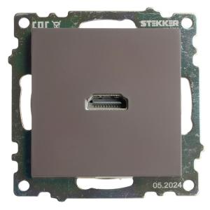 Розетка HDMI Шоколад Катрин