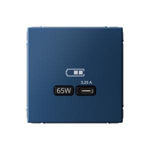 Розетка USB С 65Вт С/У Аквамарин ArtGallery