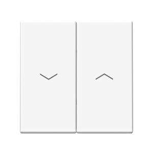 Выключатель 2-кл 10А С/У для жалюзи Белый ArtGallery