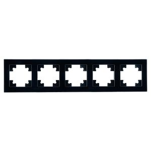 Рамка 5-я стекло Черный Катрин