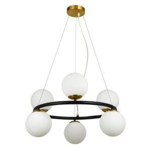 Подвесная люстра Alcor A2224SP-6BK Arte Lamp