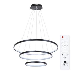 Подвесная люстра Frodo A2197SP-3BK Arte Lamp
