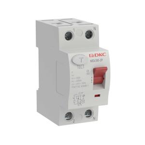 УЗО 2P 63A 300mA ВДТ MAX MDL100 тип АС DKC YON pro