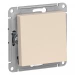 Переключатель 1-кл 10А C/У перекрестный Бежевый AtlasDesign