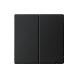 Выключатель 2-кл 10А С/У Карбон ArtGallery