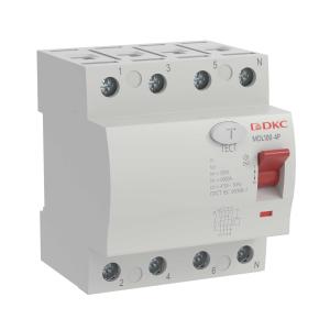 УЗО 4P 80A 300mA ВДТ MAX MDL100 тип АС DKC YON max
