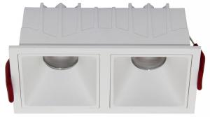 Встраиваемый светильник Alfa DL043-02-10W3K-D-SQ-W Maytoni