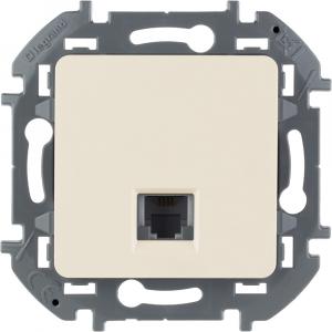 Телефонная розетка RJ11 Слоновая кость Legrand INSPIRIA