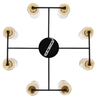 Потолочная люстра A7027PL-8BK Arte Lamp