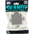 Переключатель 1-кл 10А С/У перекрестный Серый Skandy
