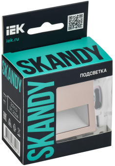 Подсветка LED встраиваемая Песочный Skandy