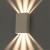 Фасадный светильник Algol A5640AL-2WH Arte Lamp