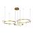 Подвесная люстра Darcy A2187LM-3GO Arte Lamp