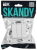 Выключатель 3-кл 10А С/У Арктический белый Skandy