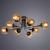 Потолочная люстра A2716PL-8BK Arte Lamp