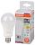 Лампа сд Е27 A65 25W 3000К 2000Лм груша матовая  LED Value OSRAM
