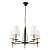 Подвесная люстра Riccardo A4075LM-5BK Arte Lamp