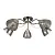 Потолочная люстра LILY A4366PL-5BK<br/> Arte Lamp