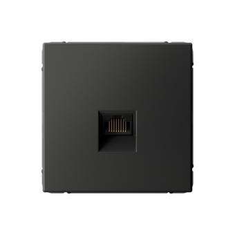 Розетка RJ45 кат.6А С/У Базальт ArtGallery