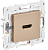 Розетка HDMI С/У Песочный Skandy