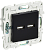 Розетка USB А+А 3,1А С/У Черный Skandy