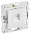 Розетка RJ45 кат.6 С/У Арктический белый Skandy